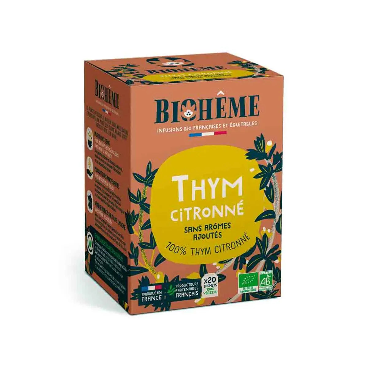 Infusion biohême - thym citronné – La Ferme de Sainte Marthe