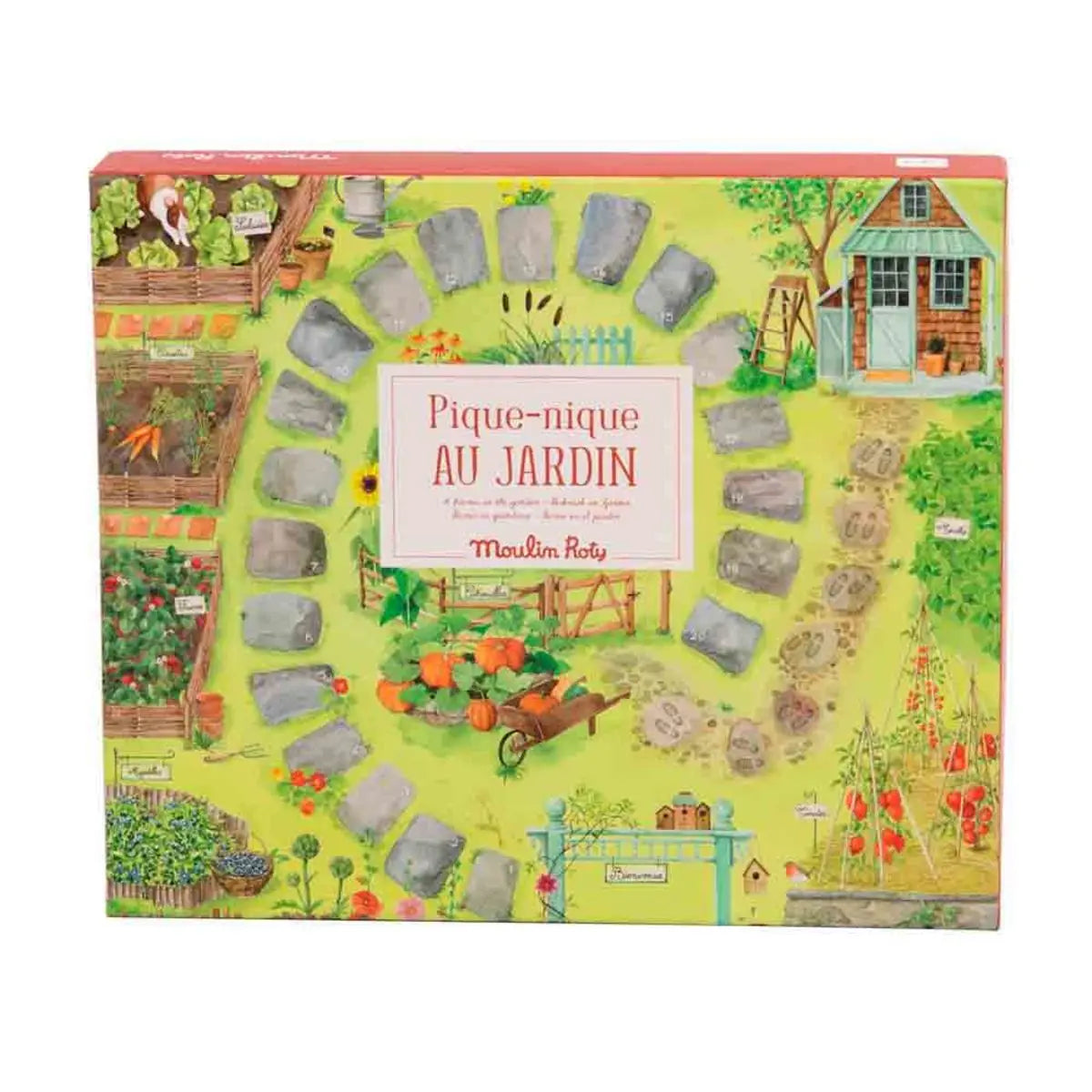 Jeu pique-nique le jardin du moulin – La Ferme de Sainte Marthe