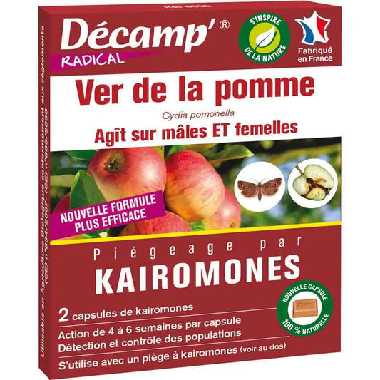 Kairomones contre le ver de la pomme – La Ferme de Sainte Marthe