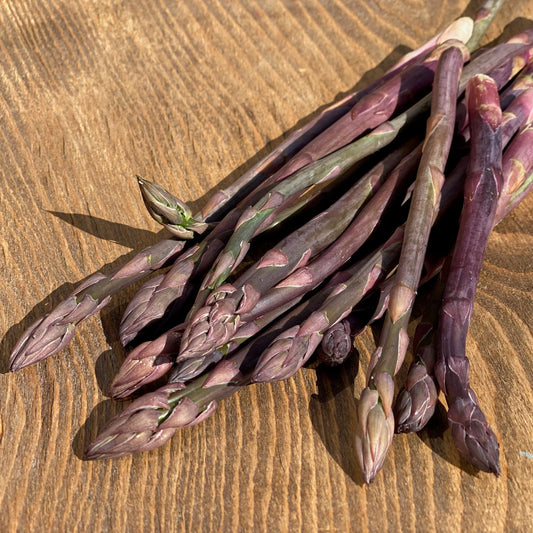 Griffes d'asperge violette (rosalie) – La Ferme de Sainte Marthe