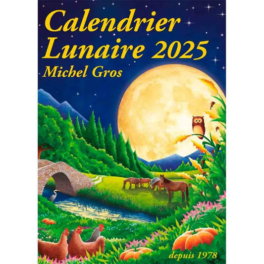 CALENDRIER LUNAIRE 2025 