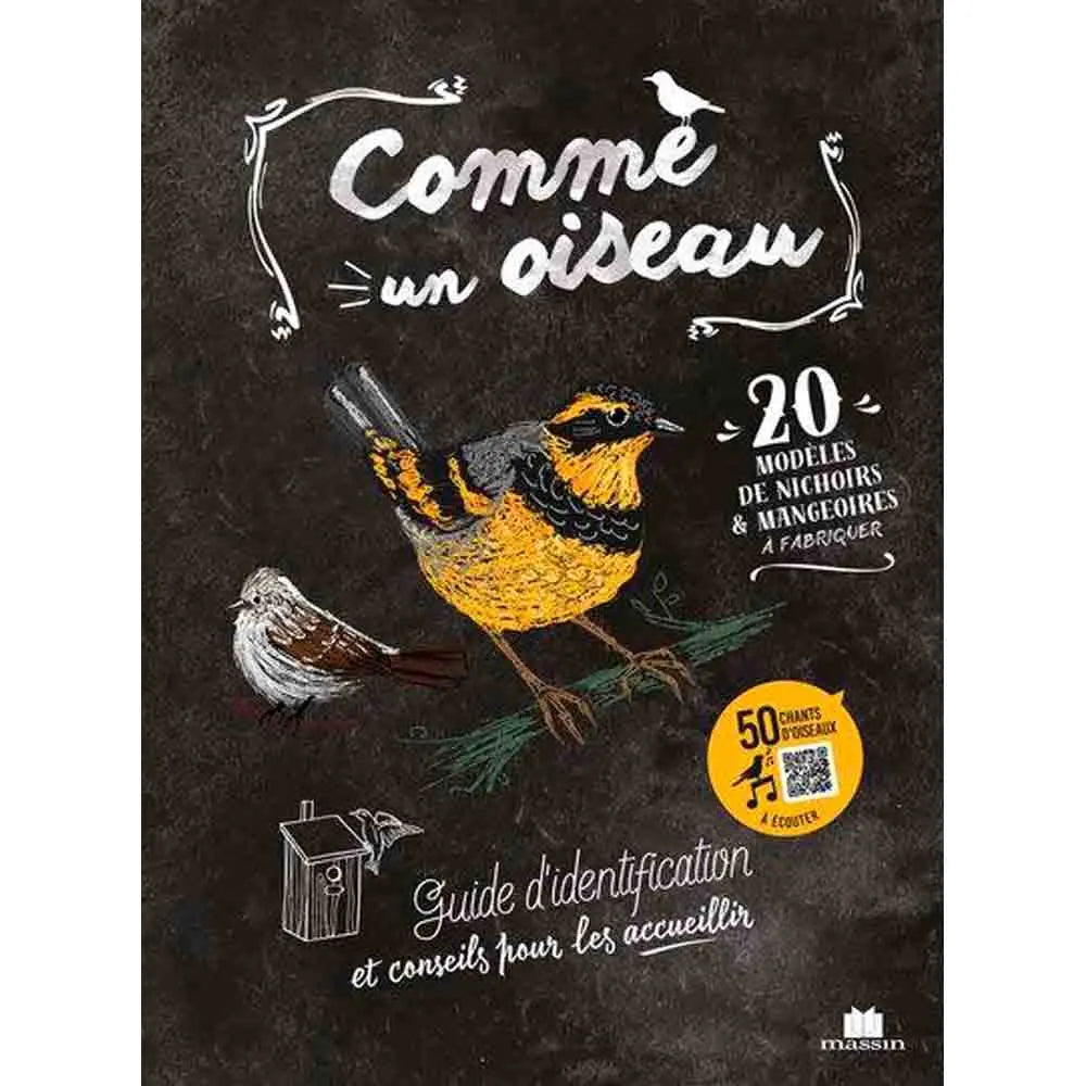 COMME UN OISEAU - GUIDE D'IDENTIFICATION ET CONSEILS POUR LES ACCUEILLIR 