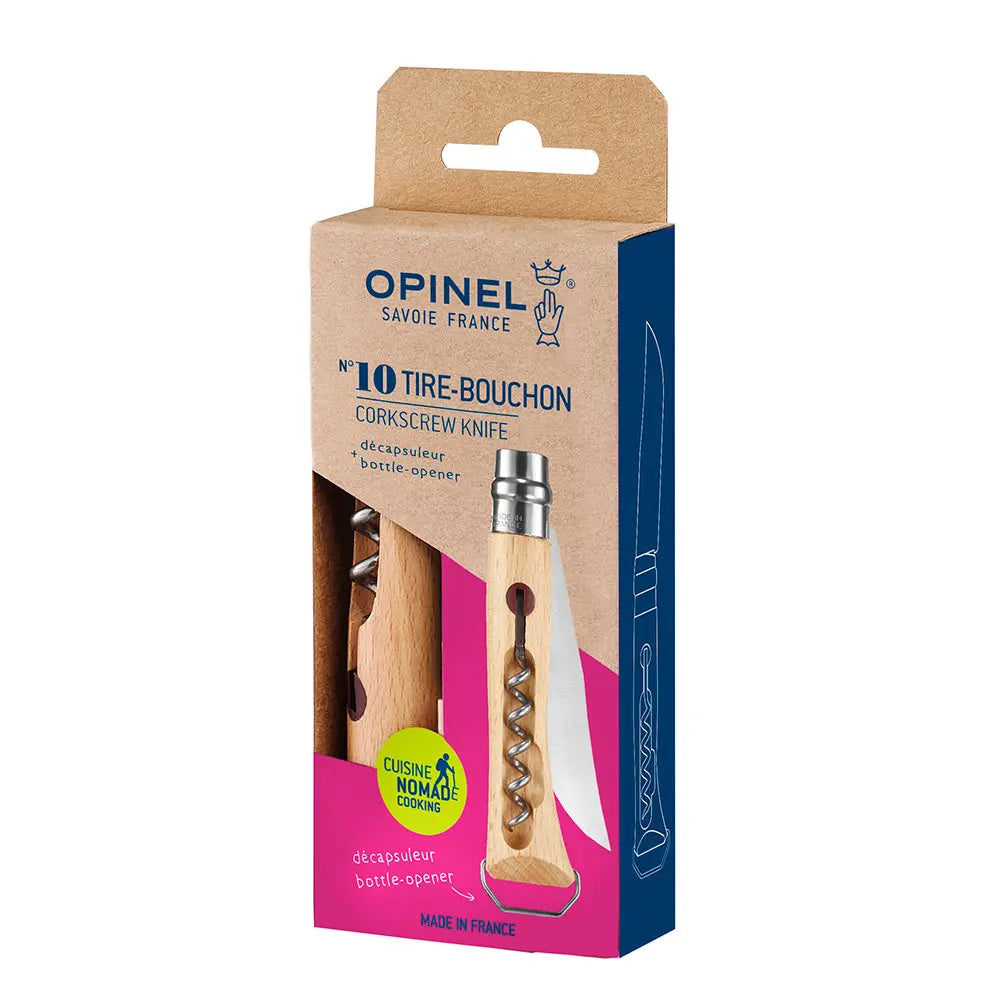 COUTEAU TIRE-BOUCHON ET DÉCAPSULEUR 