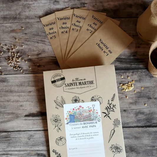 Pochette cadeau bonne fête papa – La Ferme de Sainte Marthe