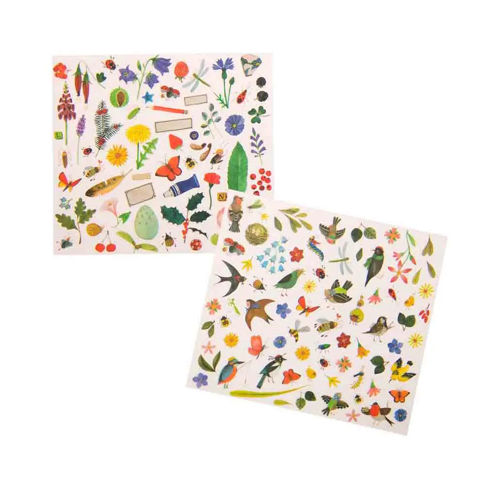 DECALCOMANIES LE BOTANISTE LE JARDIN DU MOULIN 