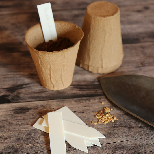 ÉTIQUETTES DE SEMIS COMPOSTABLES 