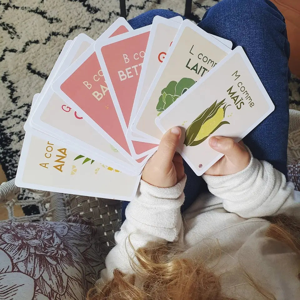 JEU DE CARTES - J'APPRENDS L'APHABET 