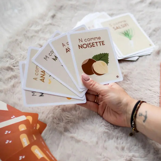 JEU DE CARTES - J'APPRENDS L'APHABET 