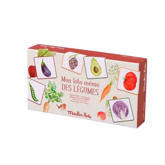 LOTO/MEMO DES LEGUMES LE JARDIN DU MOULIN 