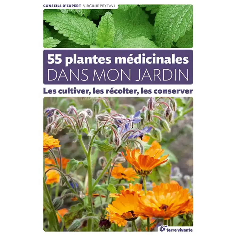 Livre « 55 plantes médicinales dans mon jardin - les cultiver, les récolter, les conserver » – La Ferme de Sainte Marthe
