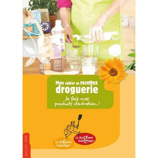 Livre « Carnet de recettes de droguerie traditionnelle » – La Ferme de Sainte Marthe
