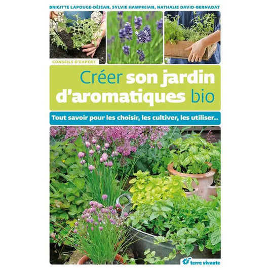Livre « Créer son jardin d'aromatiques » – La Ferme de Sainte Marthe