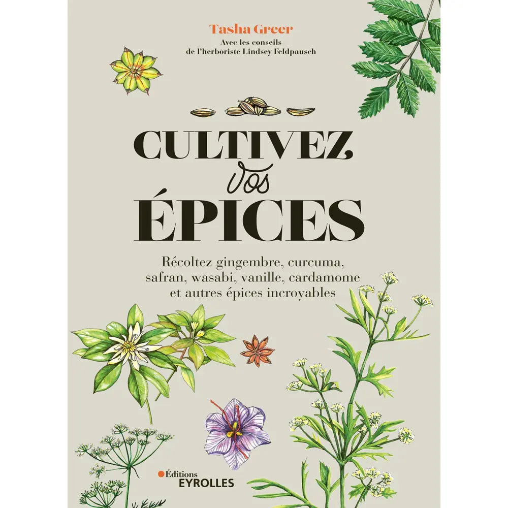 Livre « Cultivez vos épices » – La Ferme de Sainte Marthe