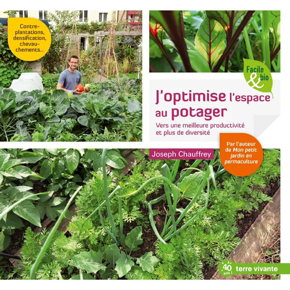 Livre « J'optimise l'espace au potager » – La Ferme de Sainte Marthe