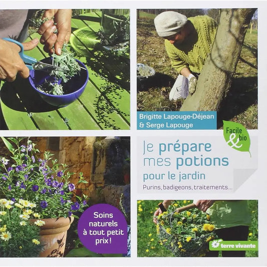 Livre « Je prépare mes potions pour le jardin » – La Ferme de Sainte Marthe