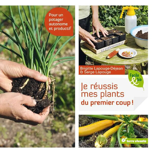 Livre « Je réussis mes plants du premier coup » – La Ferme de Sainte Marthe