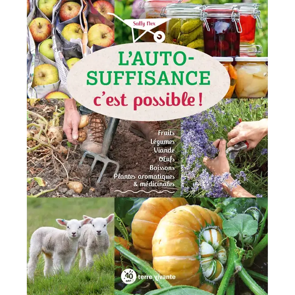 Livre « L'autosuffisance c'est possible » – La Ferme de Sainte Marthe