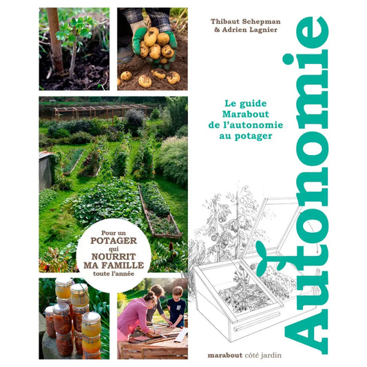 Livre « Le guide marabout de l'autonomie au potager » – La Ferme de Sainte Marthe