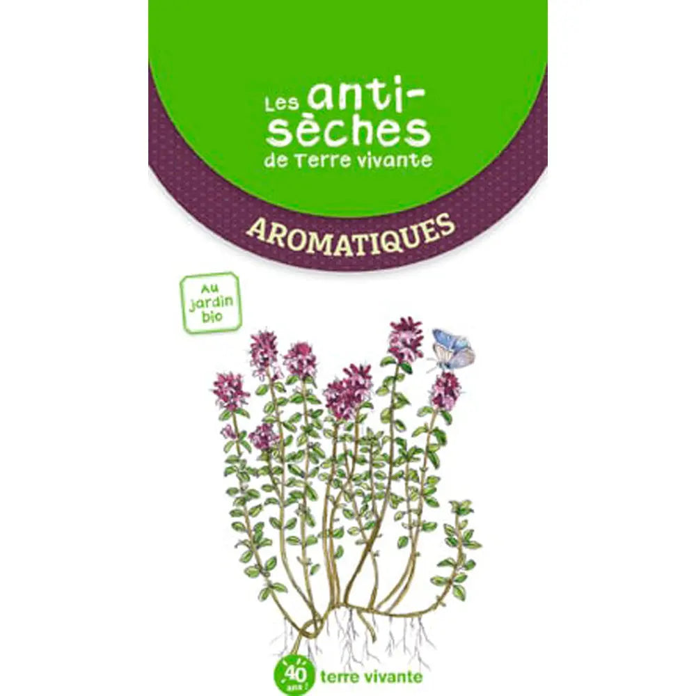 Livre « Les antisèches de terre vivante : aromatiques » – La Ferme de Sainte Marthe