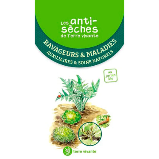 Livre « Les antisèches de terre vivante : ravageurs et maladies » – La Ferme de Sainte Marthe