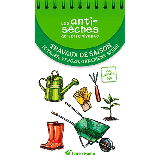 Livre « Les antisèches de terre vivante : travaux de saison » – La Ferme de Sainte Marthe