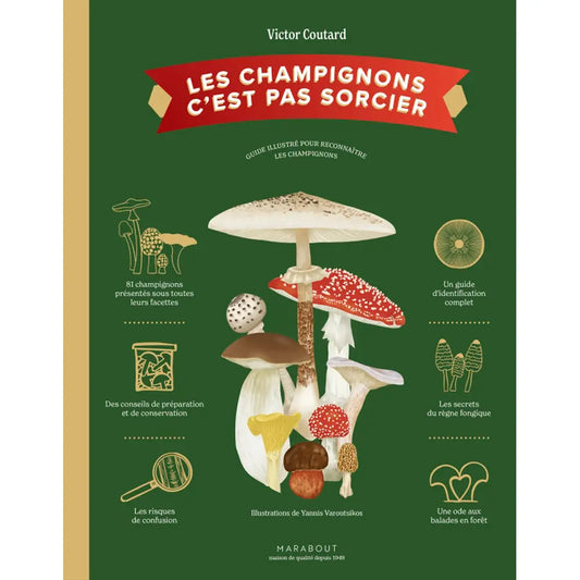 Livre « Les champignons c'est pas sorcier » – La Ferme de Sainte Marthe