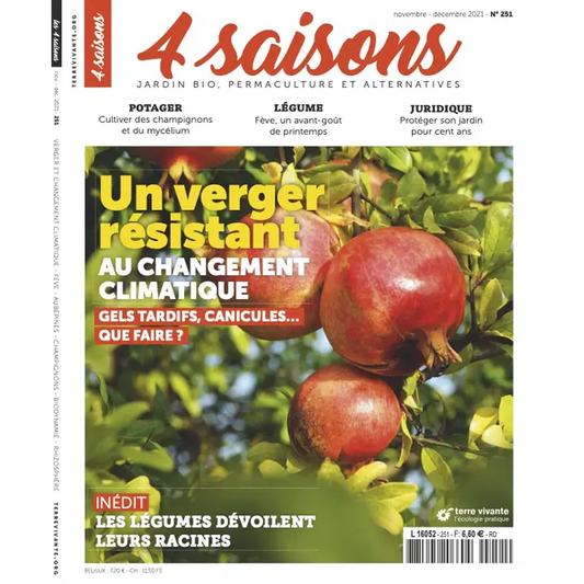Magazine 4 saisons - n251 un verger résistant au changement climatique – La Ferme de Sainte Marthe