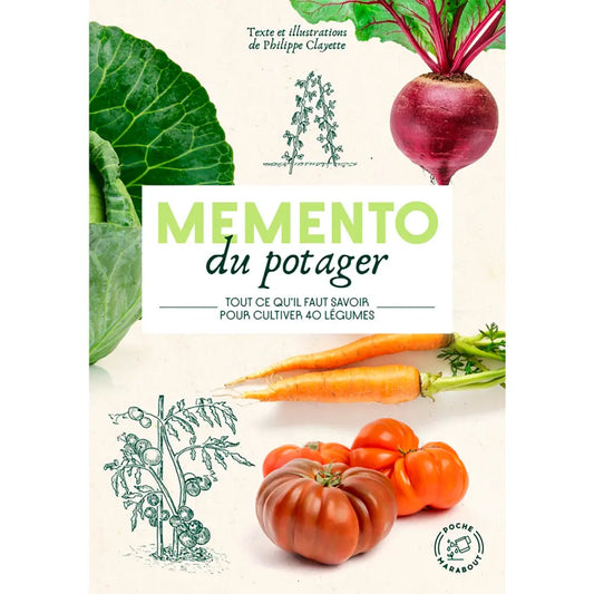 Livre « Mémento du potager » – La Ferme de Sainte Marthe