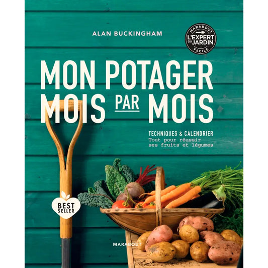 Livre « Mon potager mois par mois » – La Ferme de Sainte Marthe