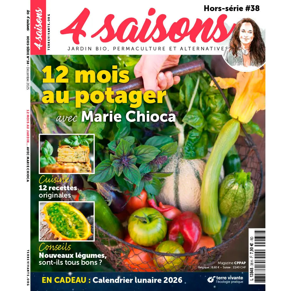 MAGAZINE 4 SAISONS HS n°38 - 12 MOIS AU POTAGER 