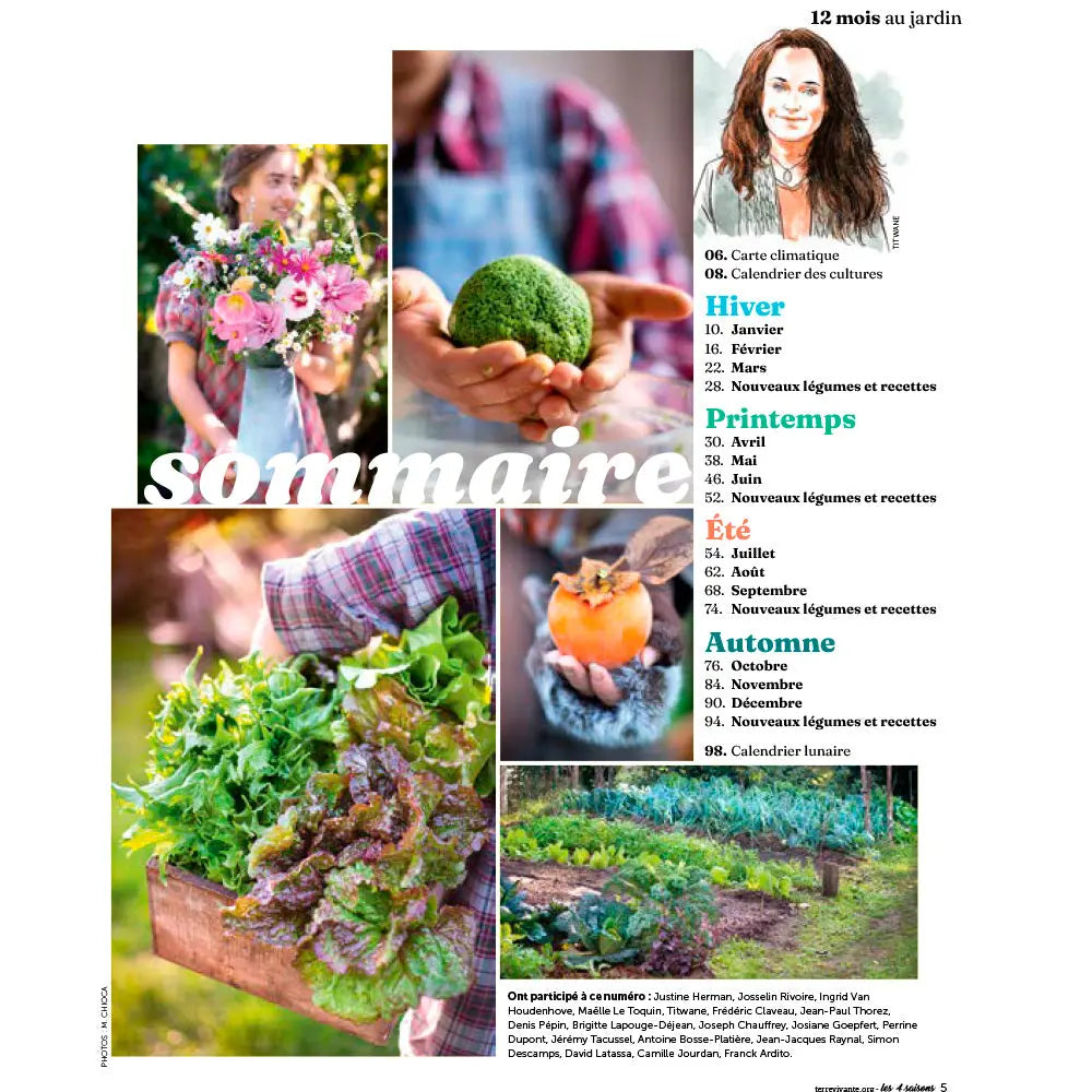 MAGAZINE 4 SAISONS HS n°38 - 12 MOIS AU POTAGER 