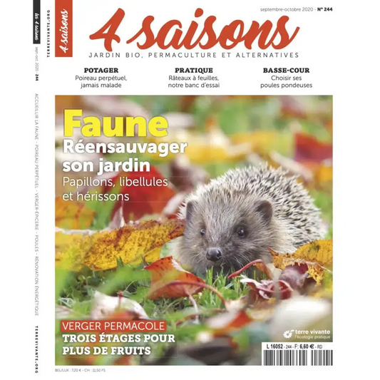 MAGAZINE 4 SAISONS - n244 FAUNE, REENSAUVAGER SON JARDIN 