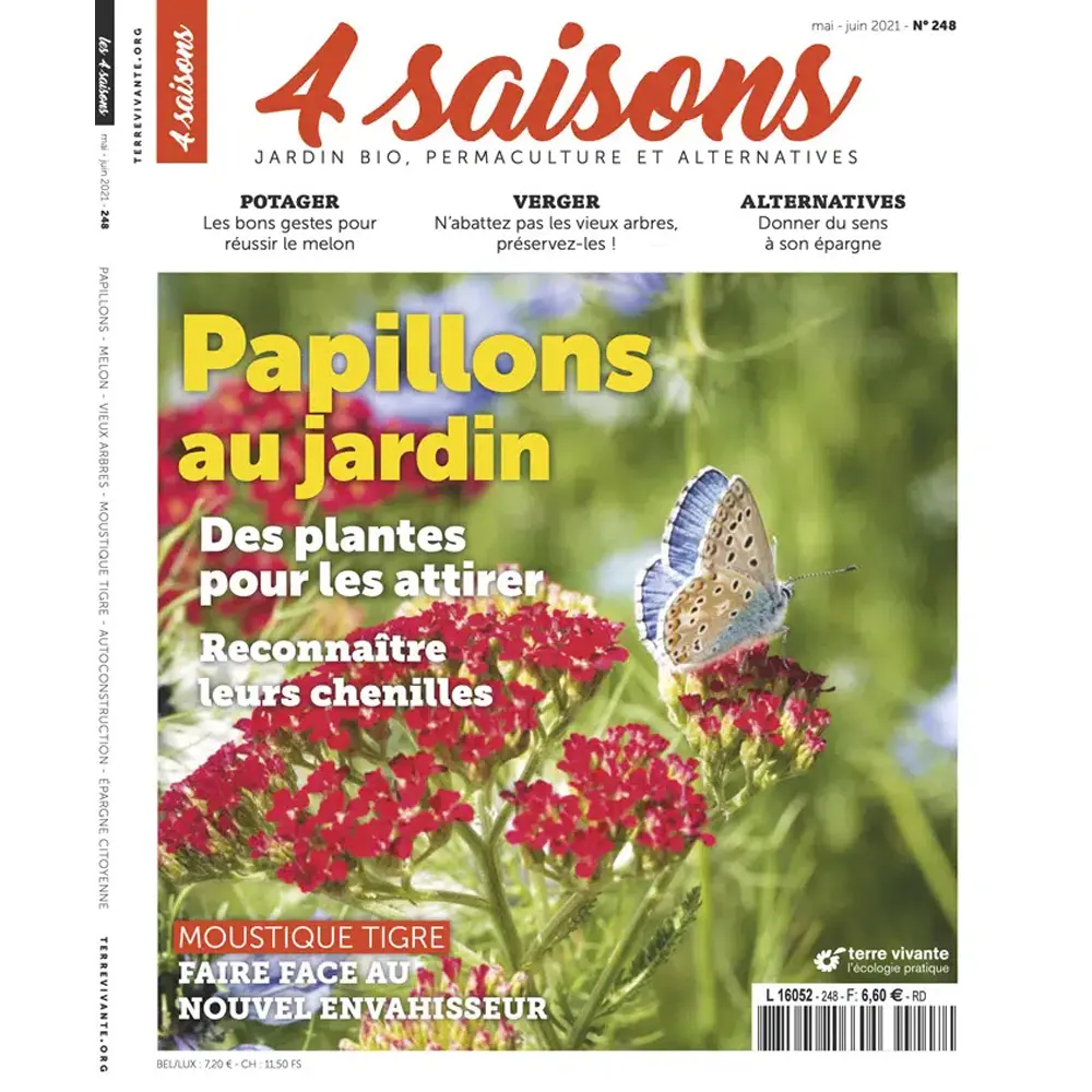 MAGAZINE 4 SAISONS - n248 PAPILLONS AU JARDIN 