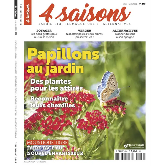 MAGAZINE 4 SAISONS - n248 PAPILLONS AU JARDIN 