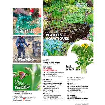 MAGAZINE 4 SAISONS - n273 PLANTES AQUATIQUES