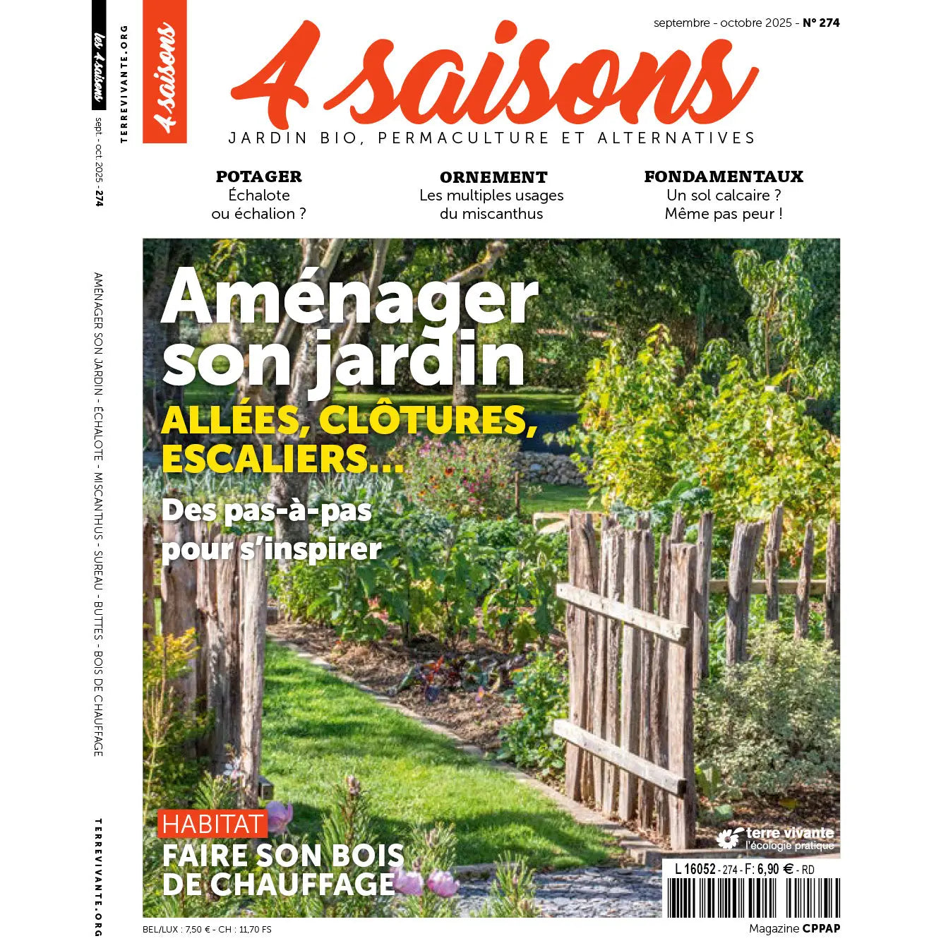 MAGAZINE 4 SAISONS - n274 AMÉNAGER SON JARDIN 