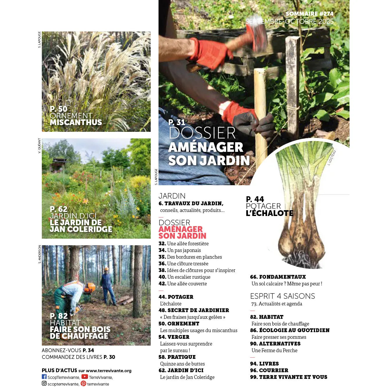 MAGAZINE 4 SAISONS - n274 AMÉNAGER SON JARDIN 