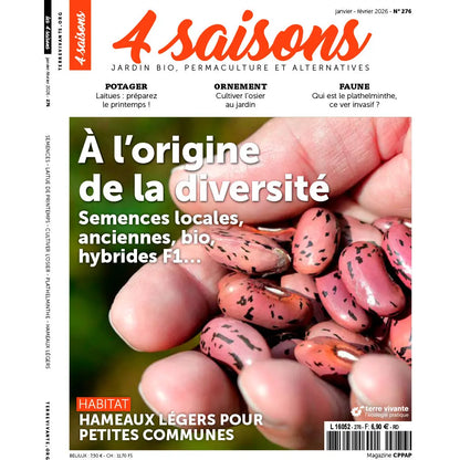 MAGAZINE 4 SAISONS n°276 - À L'ORIGINE DE LA DIVERSITÉ - La Ferme de Sainte Marthe