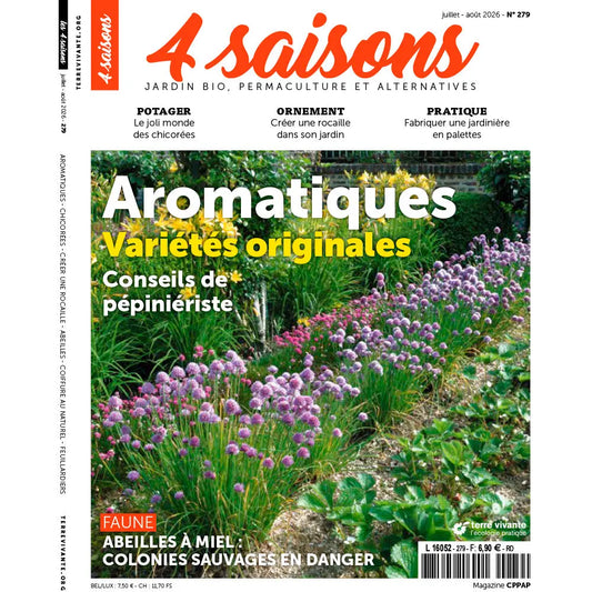 MAGAZINE 4 SAISONS - n°279 AROMATIQUES : VARIÉTÉS ORIGINALES 