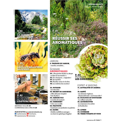 MAGAZINE 4 SAISONS - n°279 AROMATIQUES : VARIÉTÉS ORIGINALES 