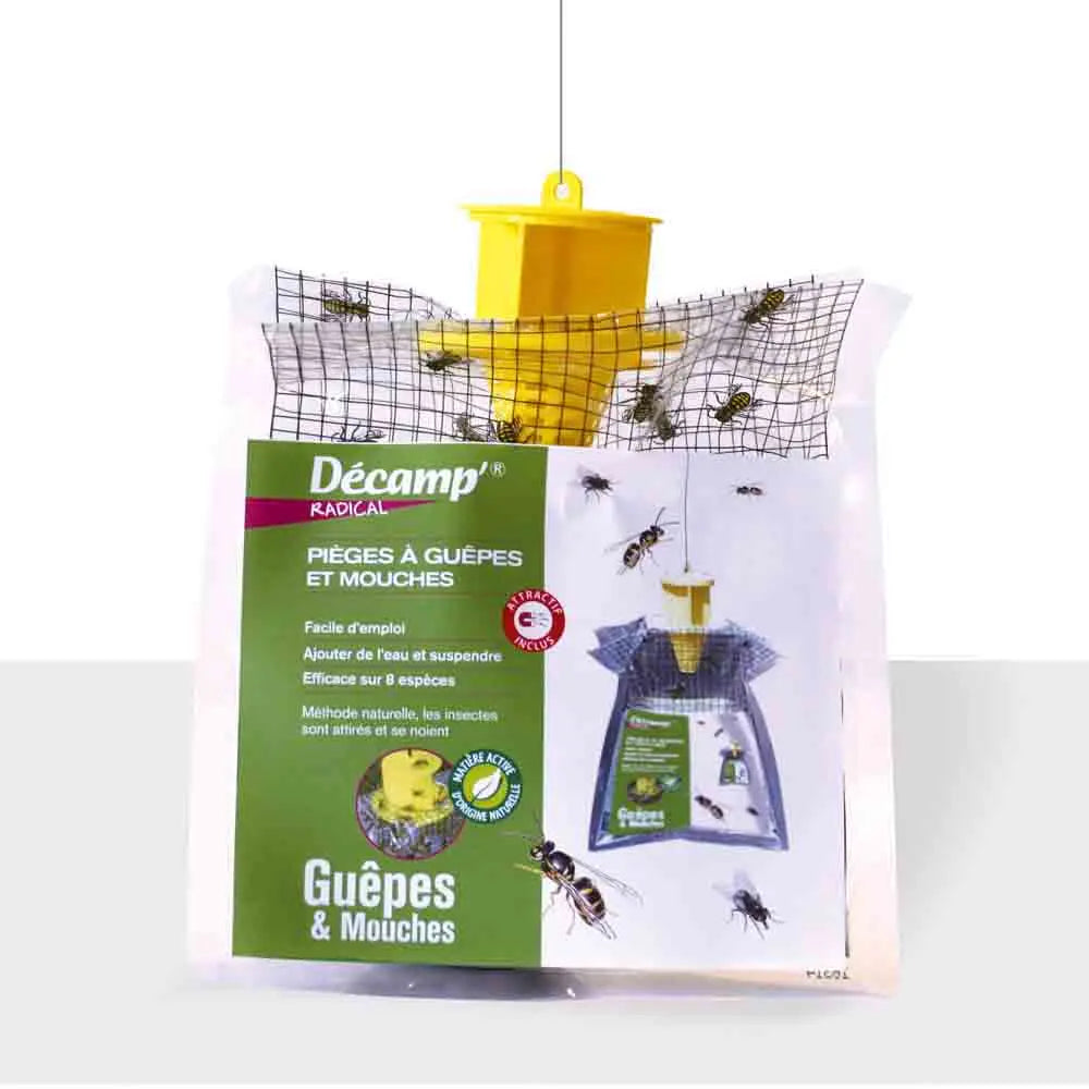 PIEGE GUEPES MOUCHES POCHE 