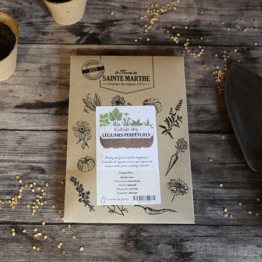ASSORTIMENT POUR CULTIVER DES LEGUMES PERPÉTUELS 