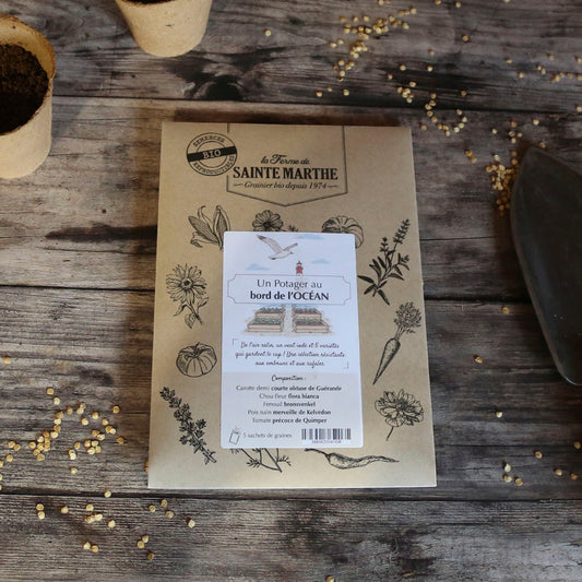 ASSORTIMENT POUR UN POTAGER AU BORD DE L'OCÉAN 