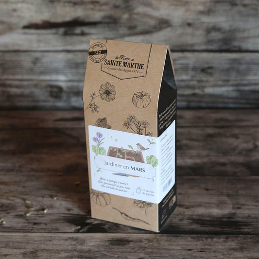 ASSORTIMENT POUR JARDINER EN MARS 