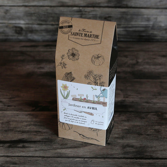 ASSORTIMENT POUR JARDINER EN AVRIL 