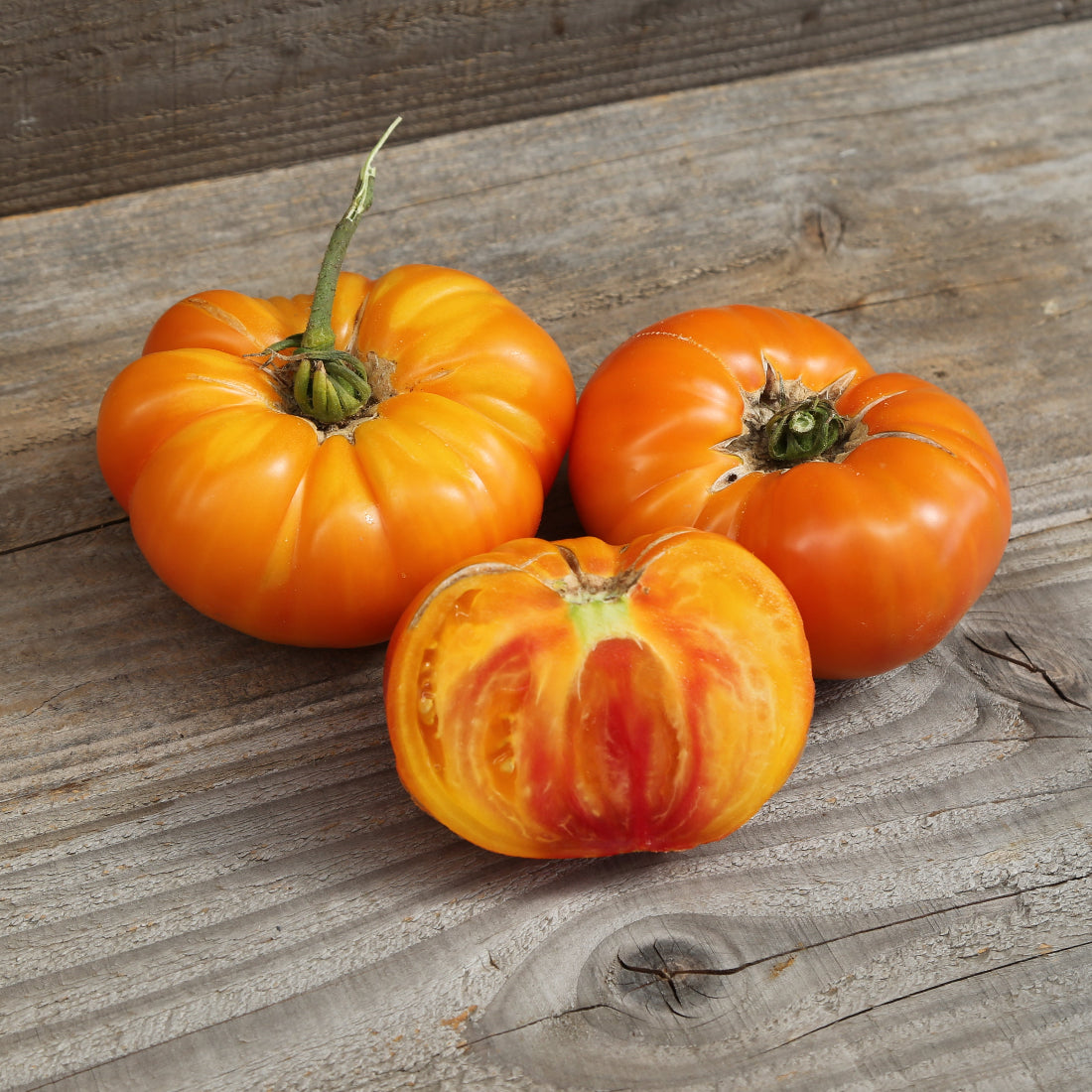 Tomate Ananas jaune orangée