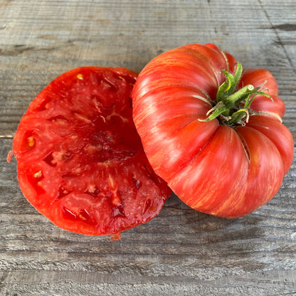 Tomate pink jazz tranchée bien charnue