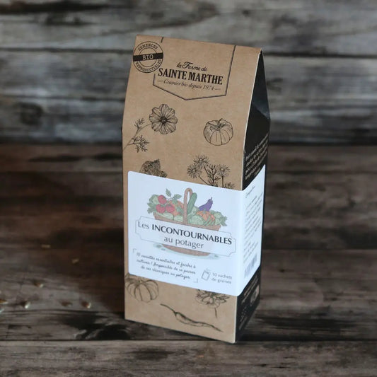 Assortiment de graines des incontournables au potager – La Ferme de Sainte Marthe