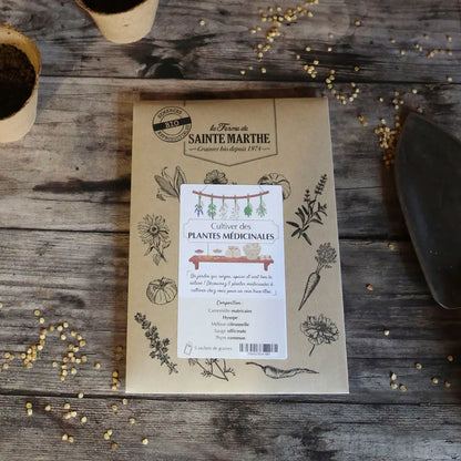 Assortiment de graines pour cultiver des plantes médicinales – La Ferme de Sainte Marthe