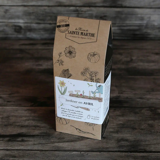 Assortiment de graines pour jardiner en avril – La Ferme de Sainte Marthe